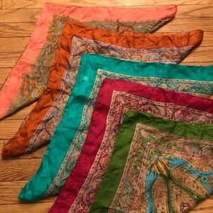 Beautiful Sheer Silk Scarfs (1 piece)